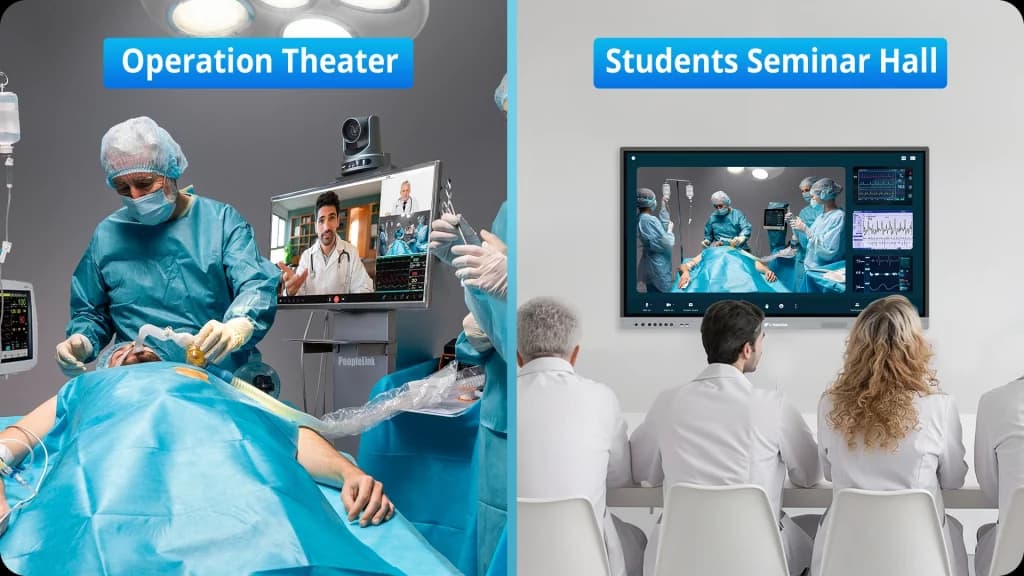Tele-Education for Medical Students