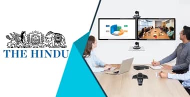 PeopleLink Video Conferencing for The Hindu Boardrooms