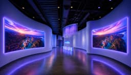 PeopleLink Active LED 2.5 Flexible curved wall - Thumbnail