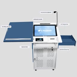 PeopleLink ePodium - top view - Thumbnail