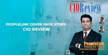PeopleLink Cover Page Story, CIO Review