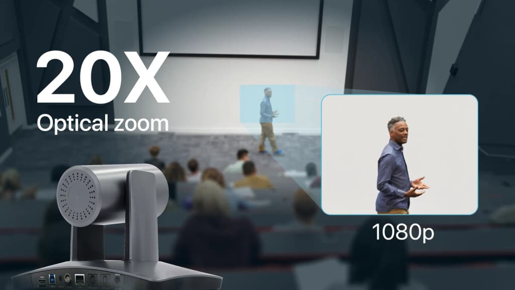 Zoom in to Brilliance - iCam FHD-LT 20X