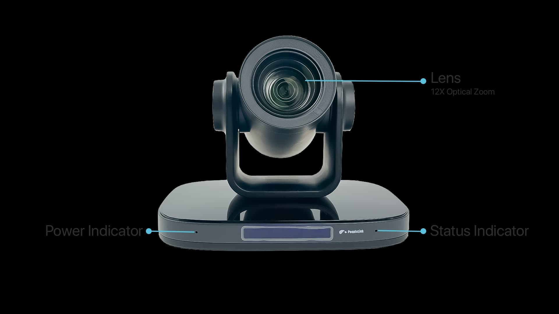Elite 4K 12X Camera - Front View