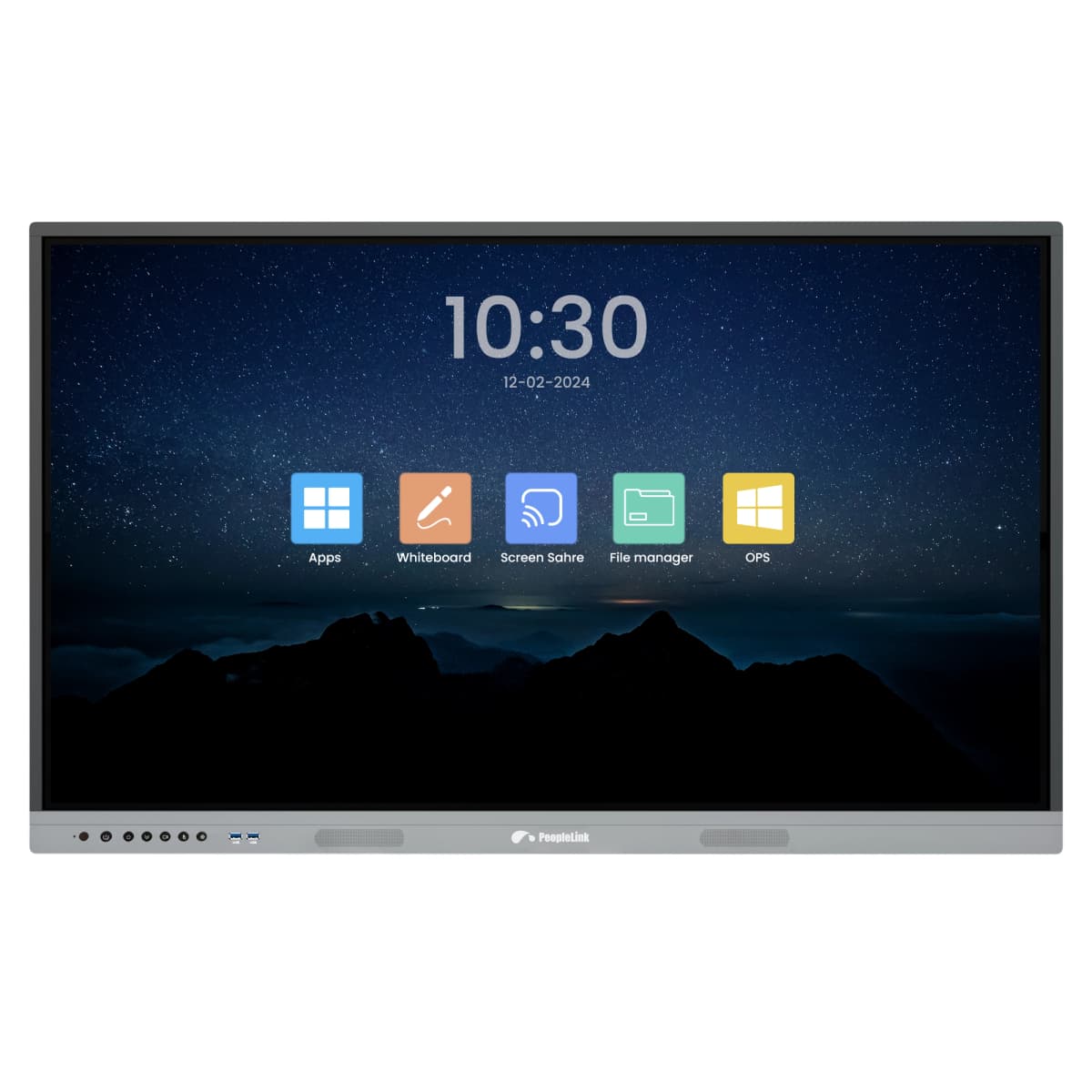 PeopleLink Interactive Display R Series Front View