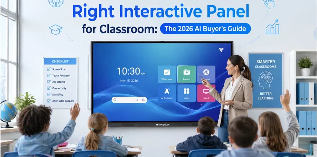 Interactive Panel For Classroom