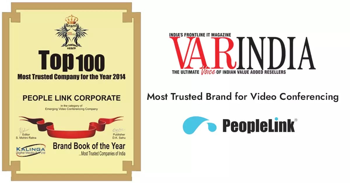 Most Trusted Brand for Video Conferencing
