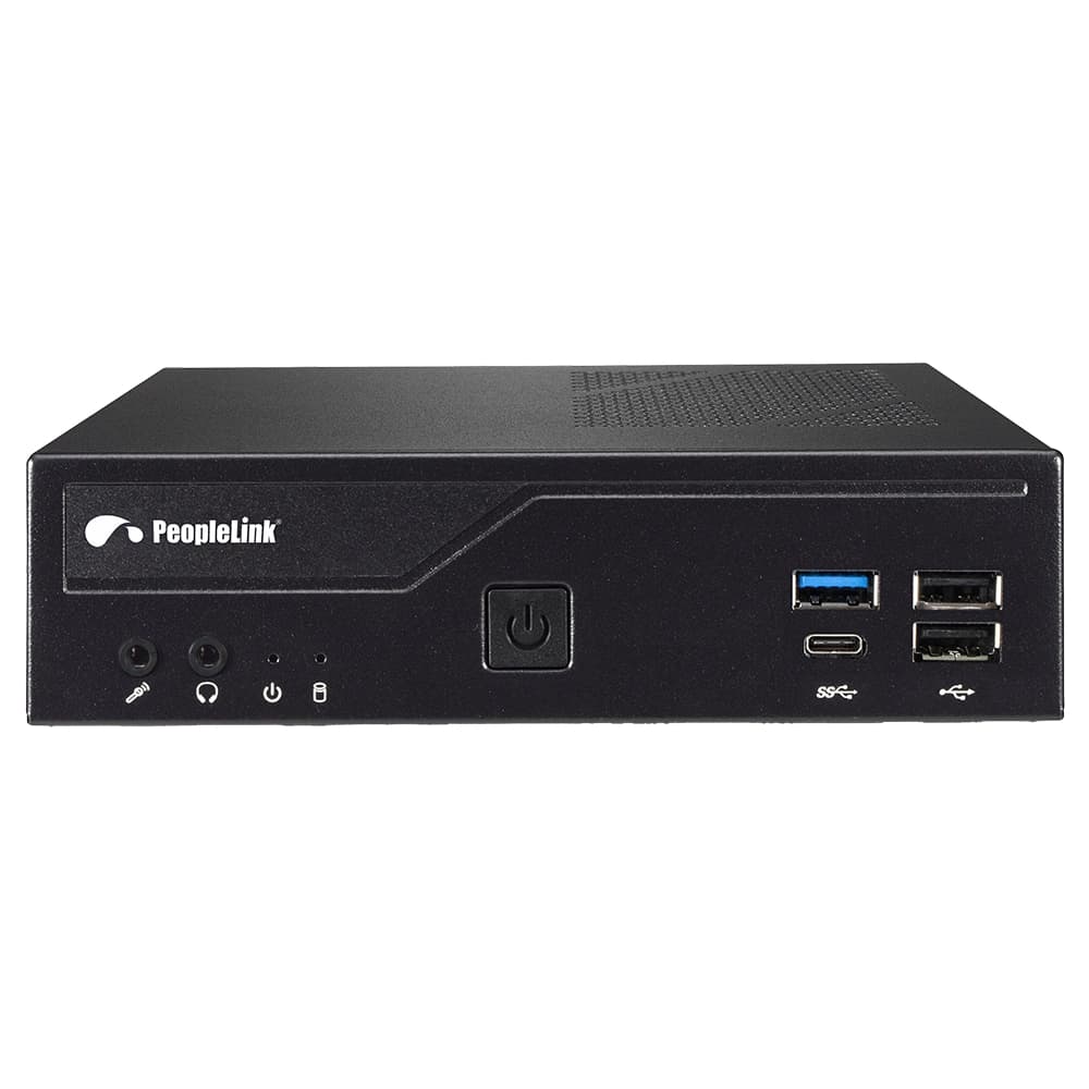 PeopleLink I5 FHD Mini PC Front Top
