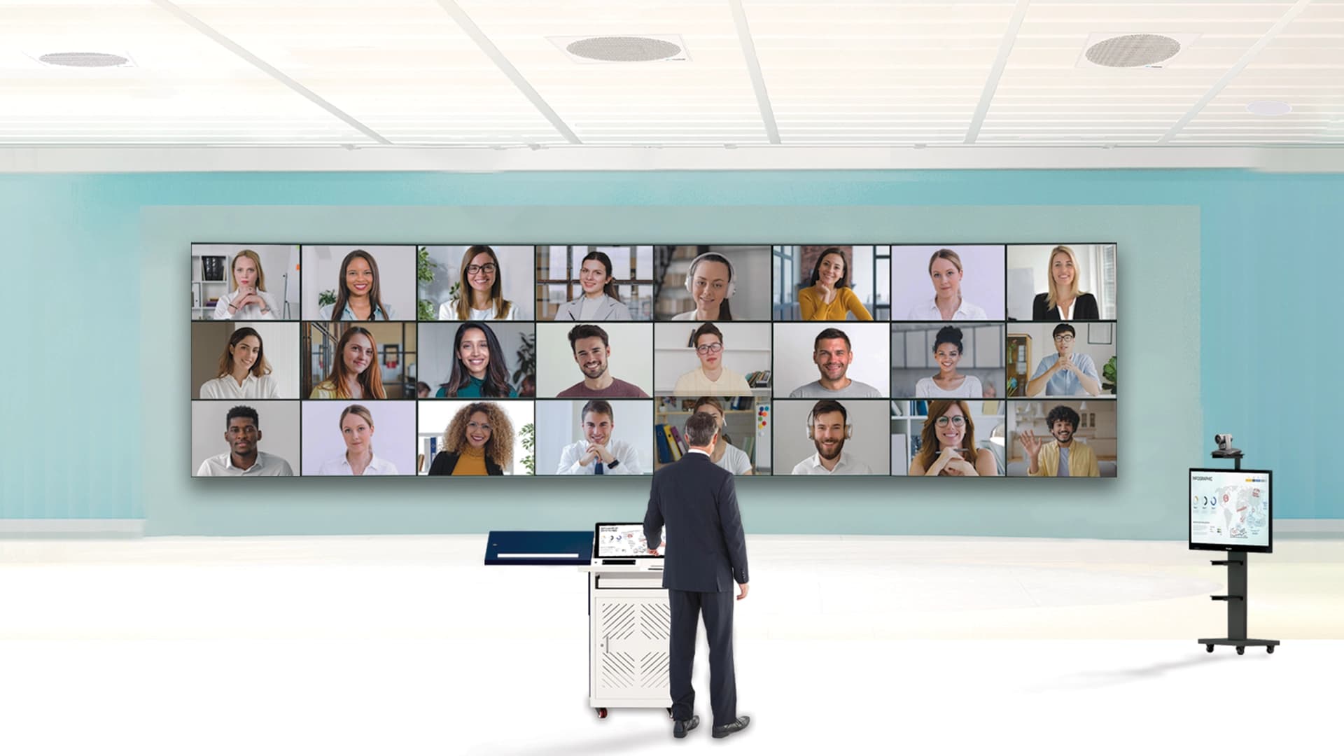 Corporate Telepresence Meeting