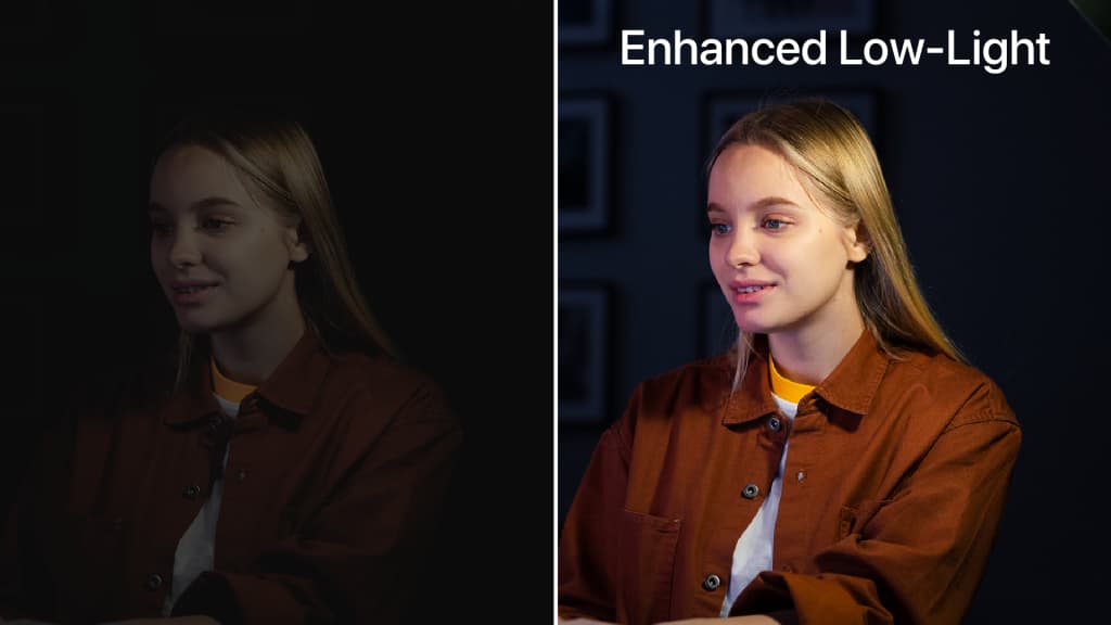 Low-light brilliance with Advanced Sensor Technology