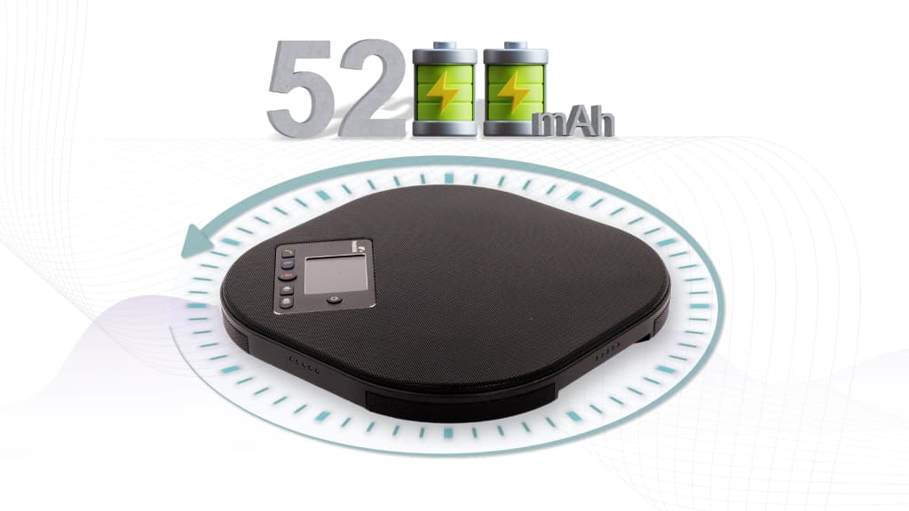 Built-in Large Capacity Battery