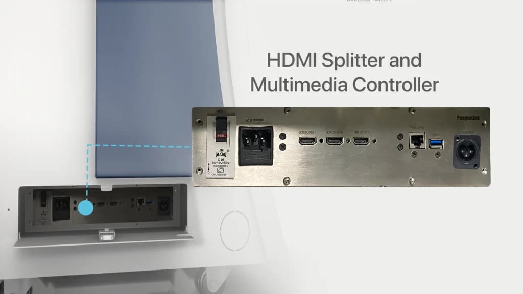 HDMI Splitter and Multimedia Controller