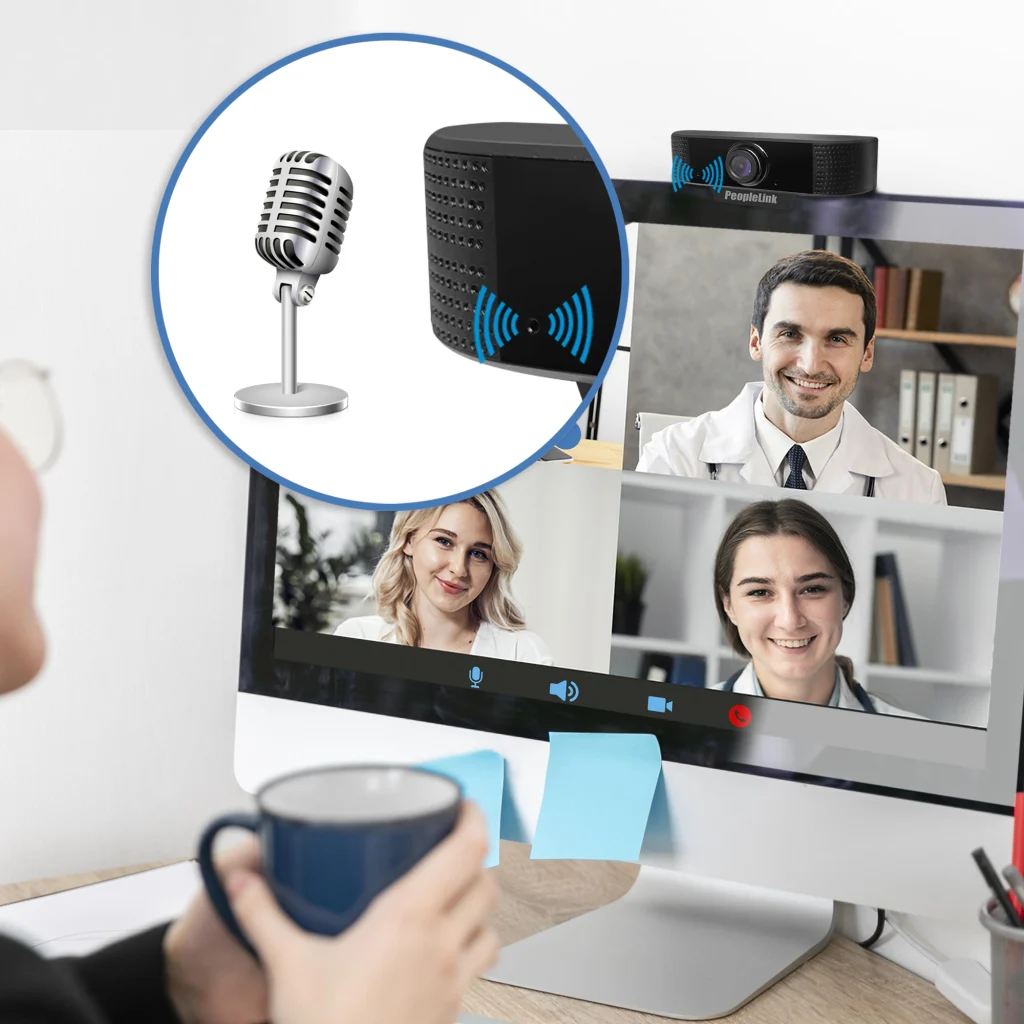 Built-In Omni-Directional Microphones - i3 webcam