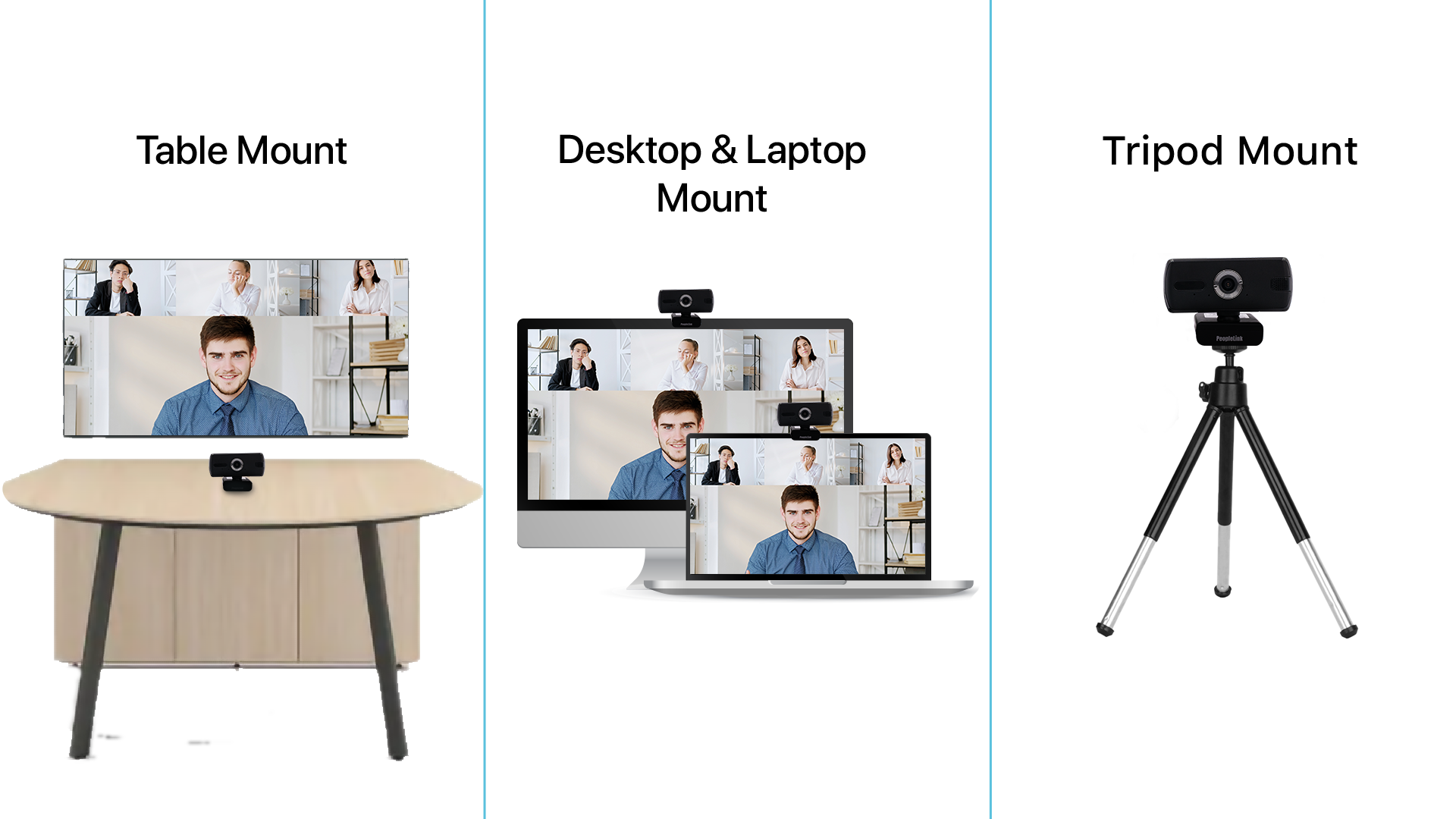 i5 plus webcam mounting options