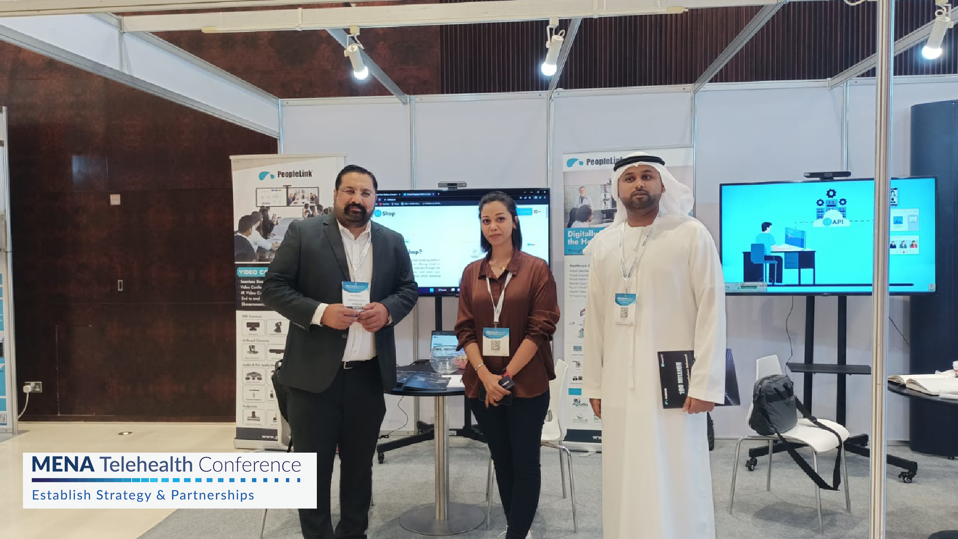 MENA Telehealth Conference PeopleLink and InstaVC Participation