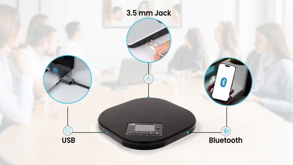 peoplelink quad speakerphone 12