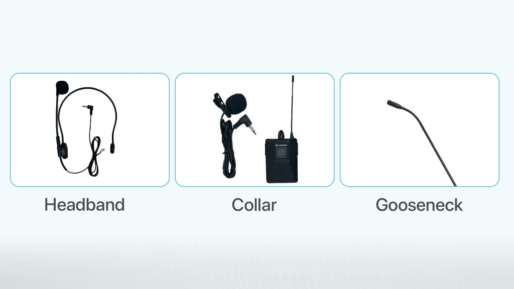 Types of microphone peoplelink epodium