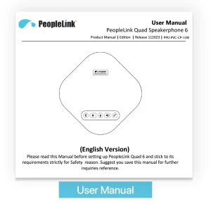 Peoplelink Quad Speakerphone 6